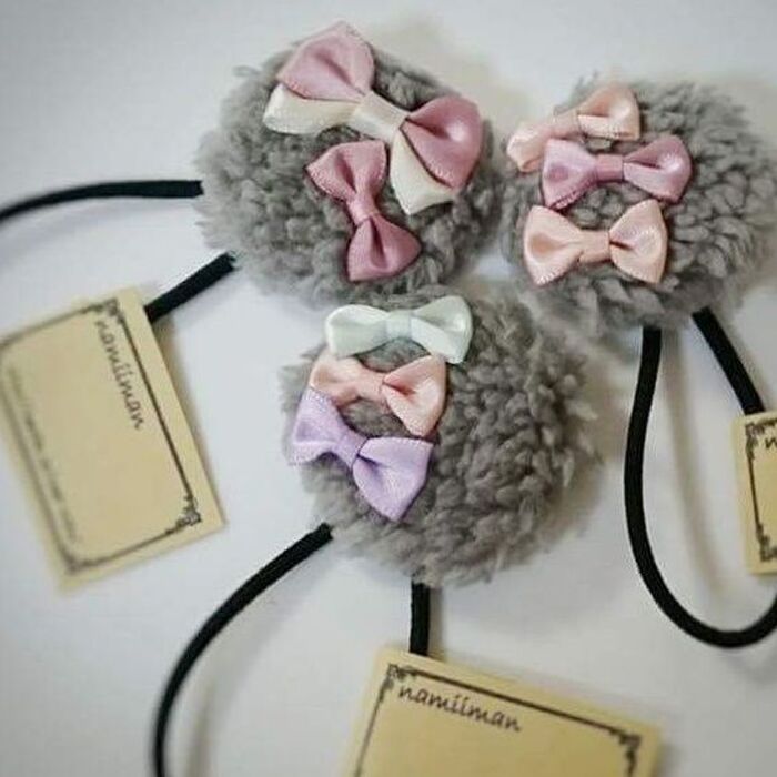 リボンなど 自由にデコレーション