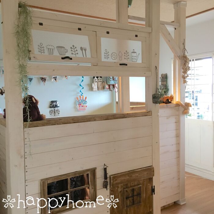 部屋がないなら作っちゃおう!ディアウォールで、ワクワク子供部屋…板壁作り