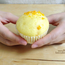 期間限定?! 簡単*金柑入りたまご蒸しパン