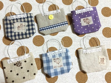 いろんな布はぎれで☆簡単可愛いミニミニラッピングバッグの作り方♪