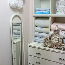 カラボ+タンス+見切りモールで一体家具