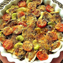 簡単!おいしい!あさりの香草パン粉焼き