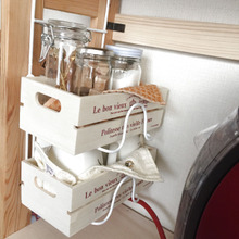 鍋蓋ホルダーを手で曲げて、ちょこっと収納へ