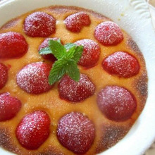 自分へのご褒美に!大人のお味 いちごのザバイオーネグラタン♪