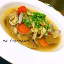 代謝アップにつながる♪栄養満点アサリのあったかスープ