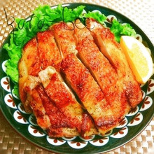 皮パリジューシー!簡単&絶品♡レモンハーブチキン