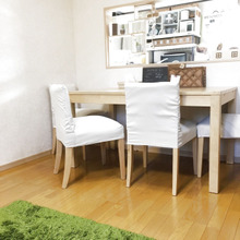 狭いリビングを広く見せるために!IKEA椅子の背もたれ切っちゃいました
