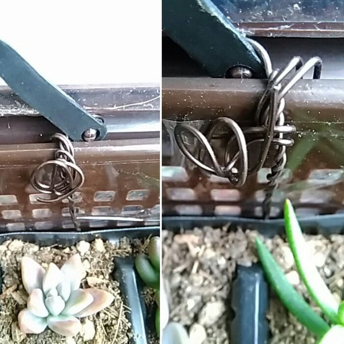 ワイヤーでケースにフレームをつけて蓋つきボックスを作ります(^^♪