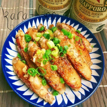 ビール泥棒♡にんにくゴマ塩レモンチキンバー