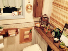 ★憧れのタンクレス風トイレ★DIY!格安1×4材とベニヤ板で大変身!