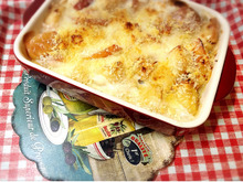 おうちカフェ♡りんごザクザク♪アップル グラタン♪