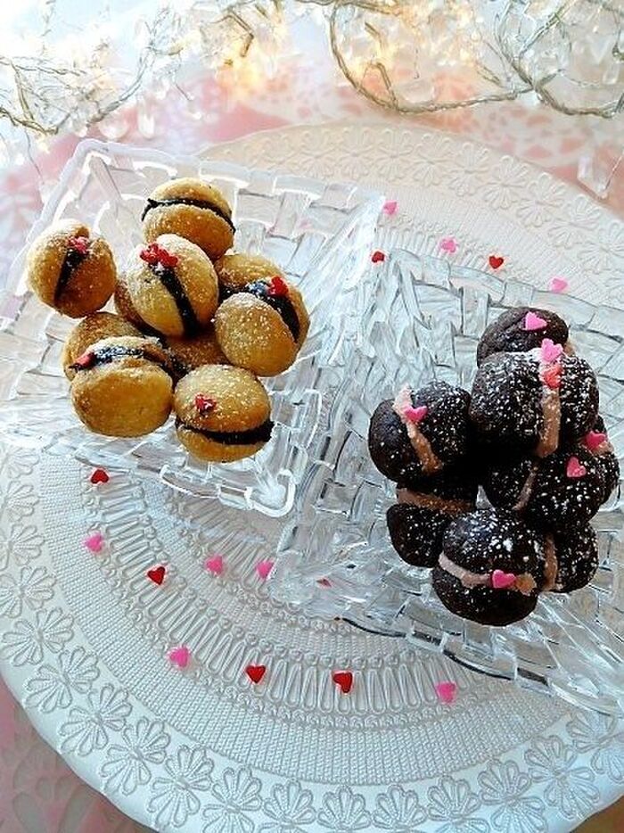 思いっきりラブリーなバレンタインクッキー♪