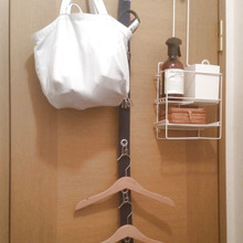 狭い洗面所は壁面をとことん使う!