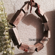 端材消費!ナチュラルウッドリース