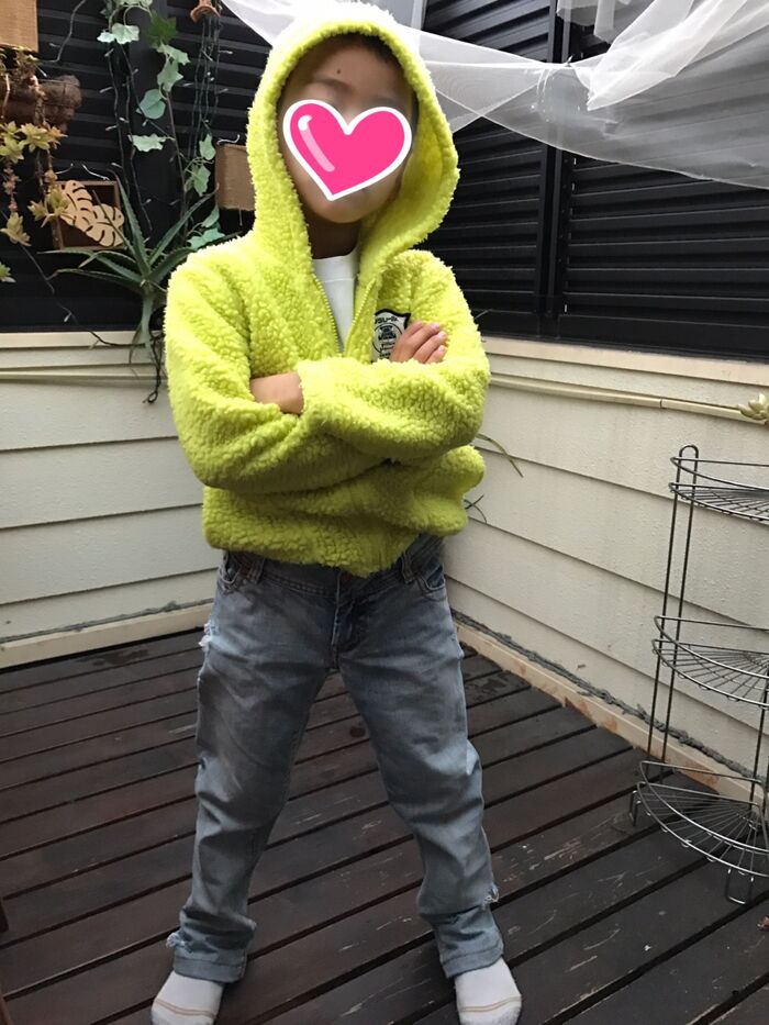 履かなくなったGパンを縫って切るだけ!子供用に簡単リメイク☆