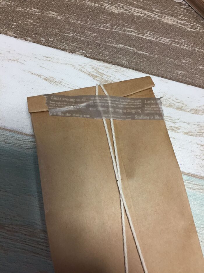 ④ラッピングします