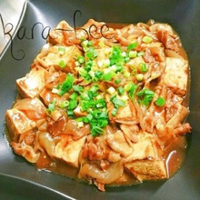 悶絶ブラウン♡絶対ハマる!我が家自慢のカレー肉豆腐