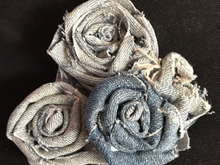 布で簡単☆薔薇の作り方