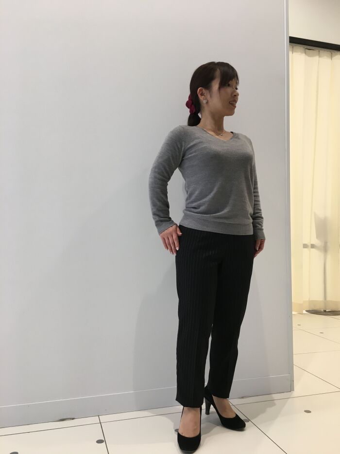 骨格ストレートタイプの場合