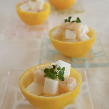 簡単・見栄えする かぶとホタテのレモンマリネ