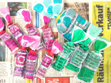 ダイソーレジ袋で簡単!エコで可愛い♡ラッピング!