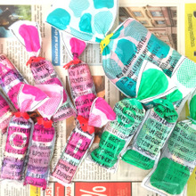 ダイソーレジ袋で簡単!エコで可愛い♡ラッピング!