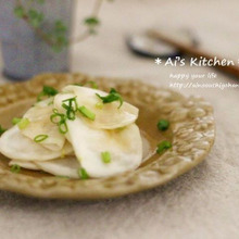 さっと作ってすぐ出せる*かぶのポン酢漬け*