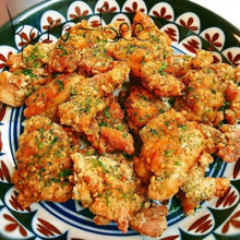 こりゃ旨いっ!絶対にハマる♡のり塩ごま唐揚