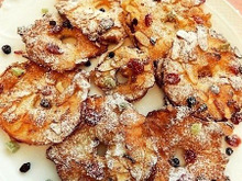 ココナッツオイルで揚げる♪りんごのアーモンドドーナツ