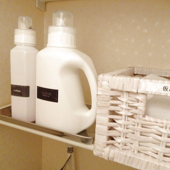 洗剤ボトルの液垂れ対策に、100均ステンレスバットが便利!