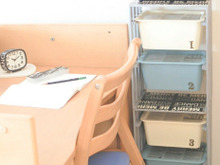 すのこ×100均boxで男前なkids収納棚