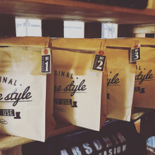 セリアのクラフトバックを簡単リメイク