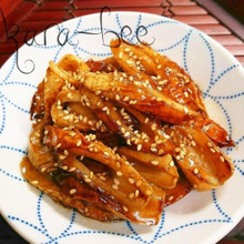 節約70円♡お弁当におつまみに!ちくわのソース照り焼き