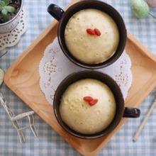 マグカップ蒸しパン