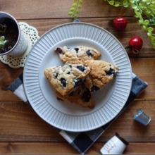 ホットケーキミックスでブルーベリー入りスコーン