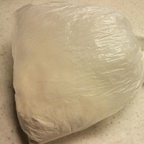 ふるう代わりに、ポリ袋でフリフリ