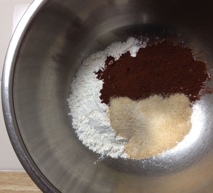 簡単生地を作って*