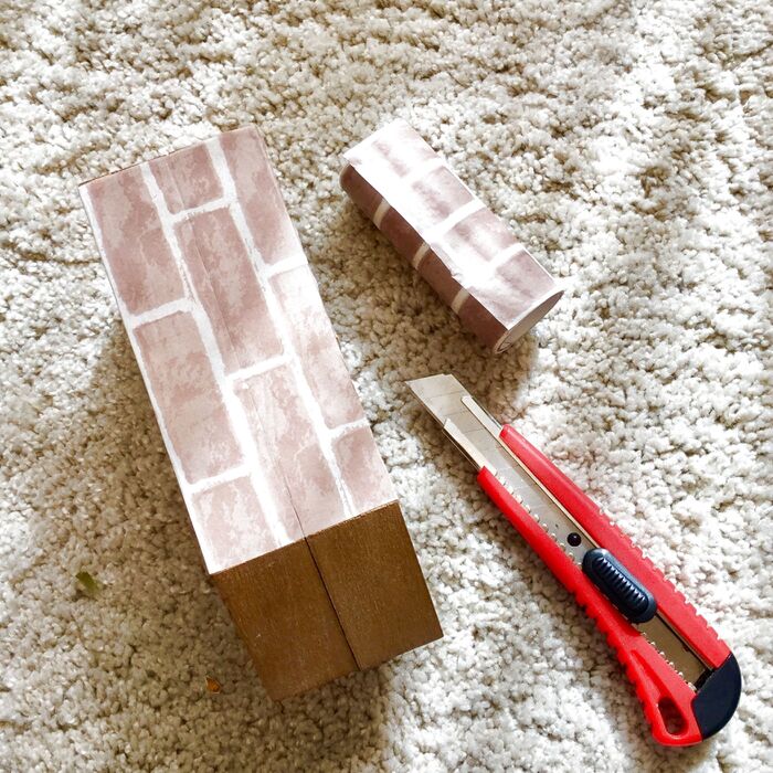 作り方①貼る、切る