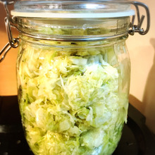 テレビで話題の乳酸菌キャベツを作ってみました♪