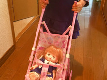 手作りより安い!300円のお人形ベビーカー!