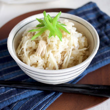 子どもも食べられる 新生姜とツナの炊き込みご飯