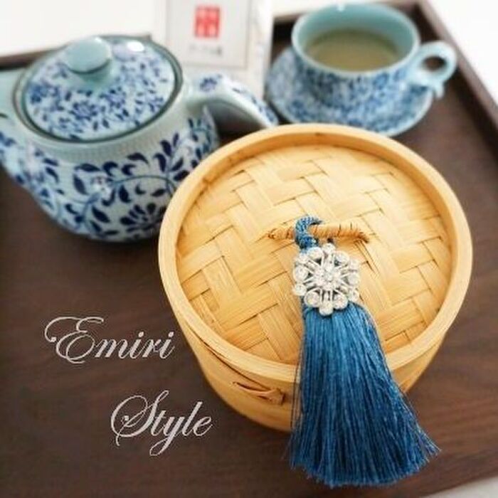 100均「蒸し器」の中、どうなってる?オリエンタルなティータイムコーデ♡