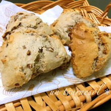 むくみ改善効果に⁈材料3つで‼︎簡単あずきスコーン