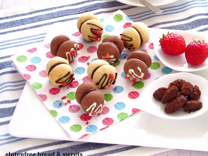 完成したクッキー。