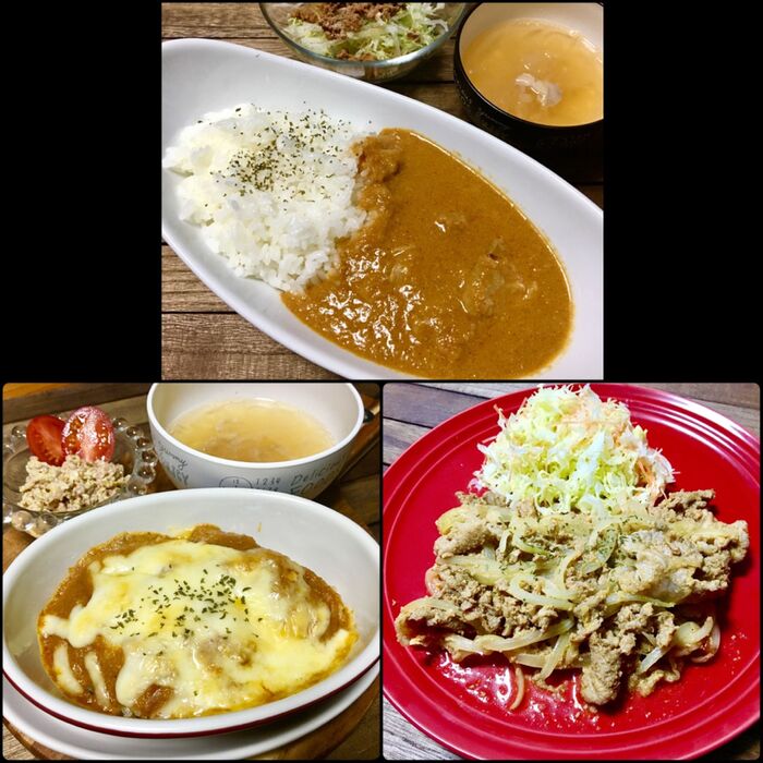 市販のルーで簡単なのに本格的⁉︎バターチキンカレー♪残りはタンドリーポークにリメイク