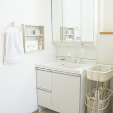 簡単にスッキリ見せて使いやすく!わが家の洗面所収納