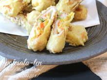 ちくわのポテサラ天ぷら