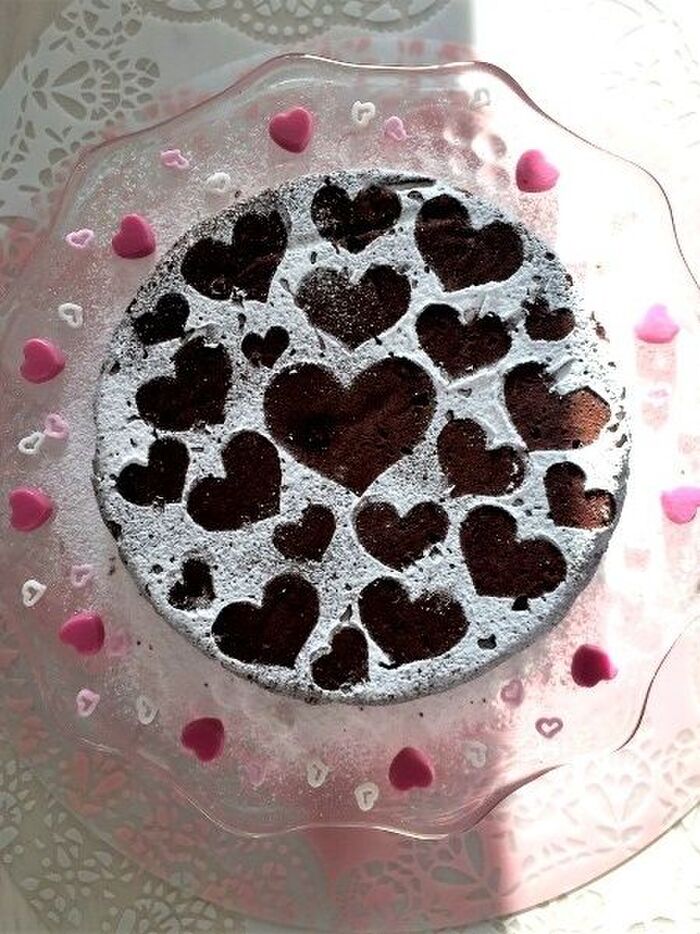 グルテンフリーなシンプルチョコレートケーキ