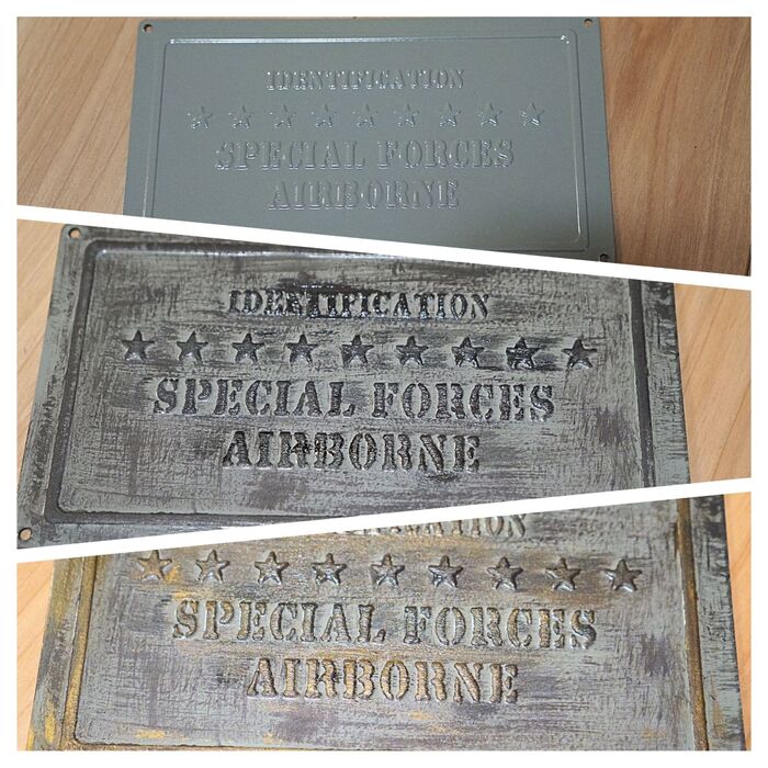 重ね塗り④プレート