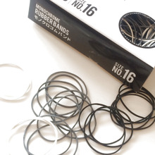 ダイソーで発見!オシャレなモノトーンの輪ゴム